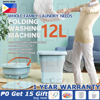 12L Mini Washing Machine With Dryer Automatic Portable Washer Underwear Easy Storage Baby  & Travel