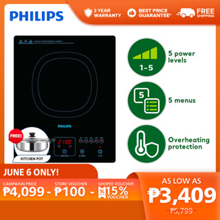 Philips HD4911/00 Induction Cooker Daily Collection 2100W Sensor Touch