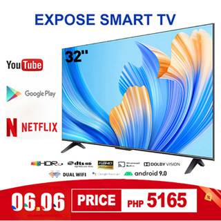 Expose Smart TV LED TV 32 Inch FHD Flat Screen TV 32