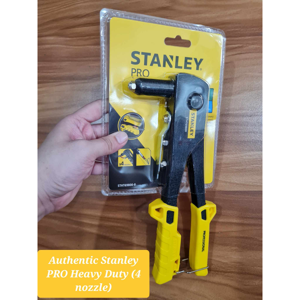 Original Stanley Hand Riveter 3 Nozzle / Stanley PRO Heavy Duty Hand ...