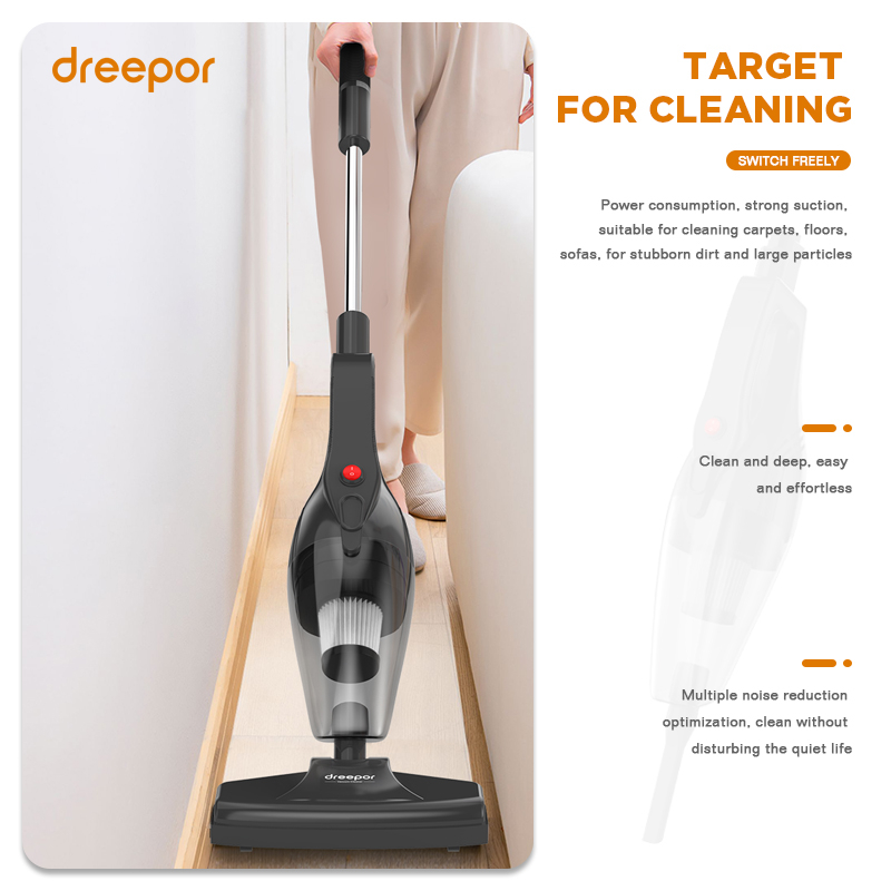 Dreepor Vacuum Strong Suction Vacuum Cleaner Household Handheld Cleaning Low Noise Cleaner - Image 7