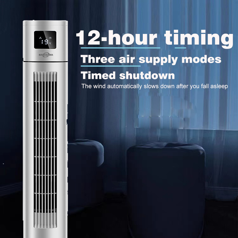 KANAZAWA Tower Fan Electric With Remote Control 120° Stereo Shake Head Silent - Image 5