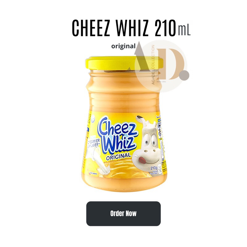 品質が フィリピン Cheez Whiz Original 210g