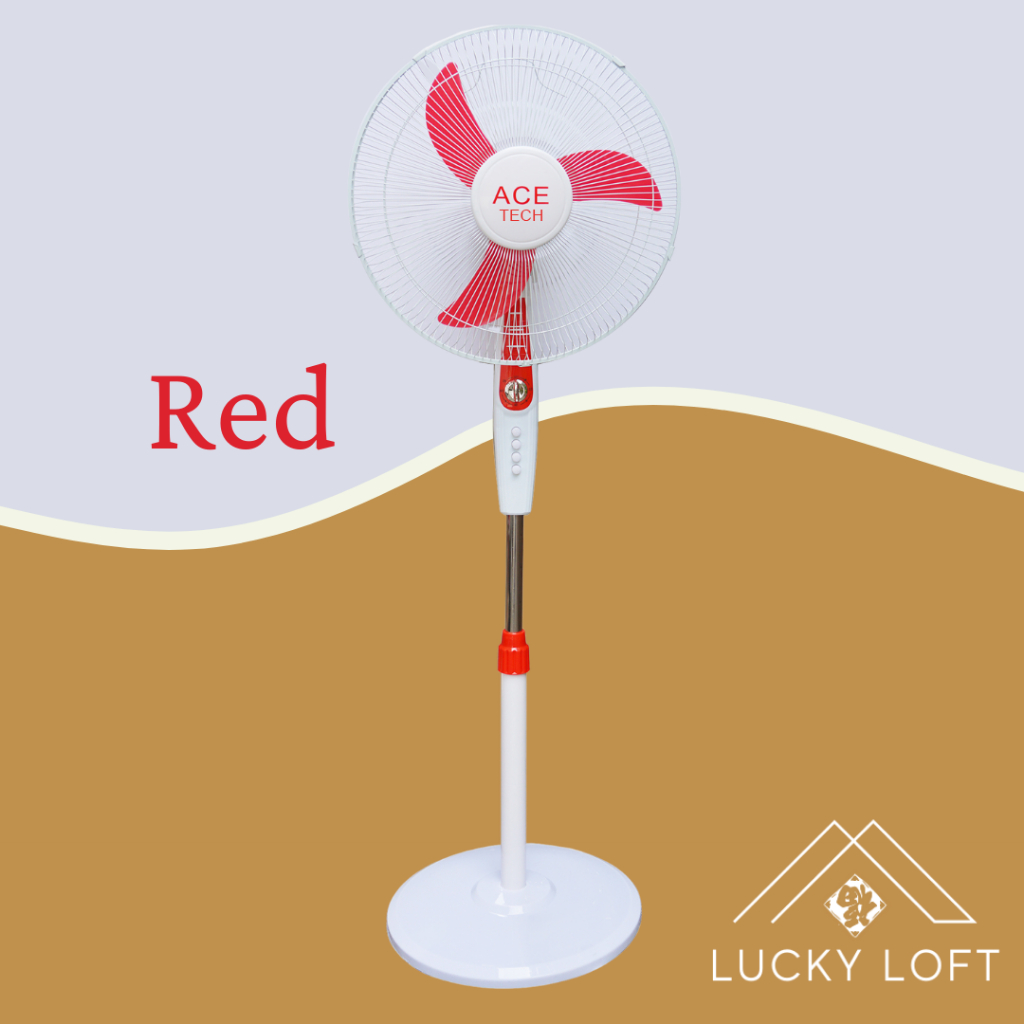 ACE-TECH DC12V 16" Stand Fan (Solar - Battery Operated) SOLAR DC 12 VOLTS 16 inch Stand Fan — view 5