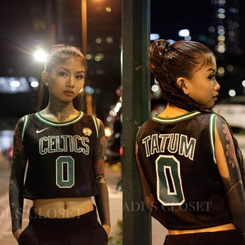 basketball crop top jersey