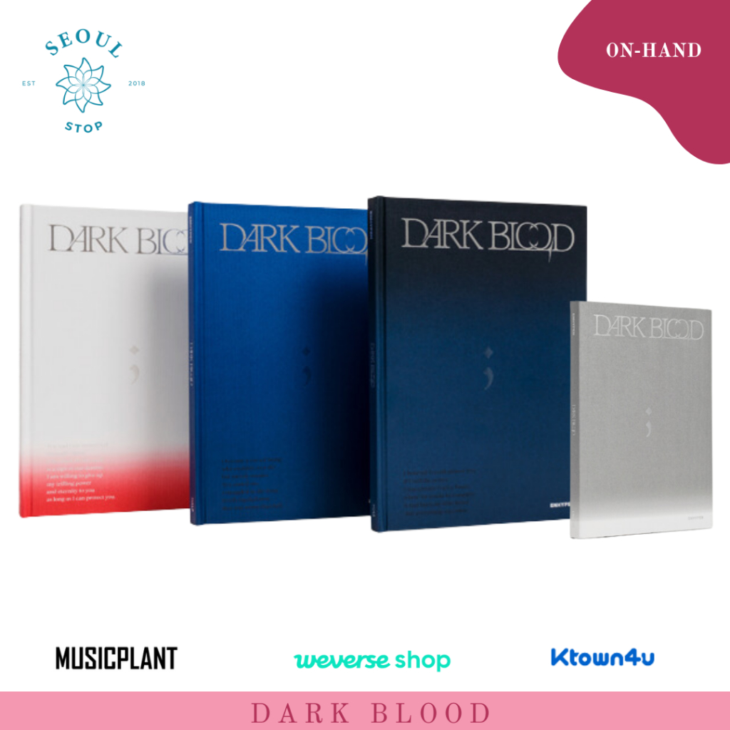 Shop enhypen dark blood weverse ver for Sale on Shopee Philippines