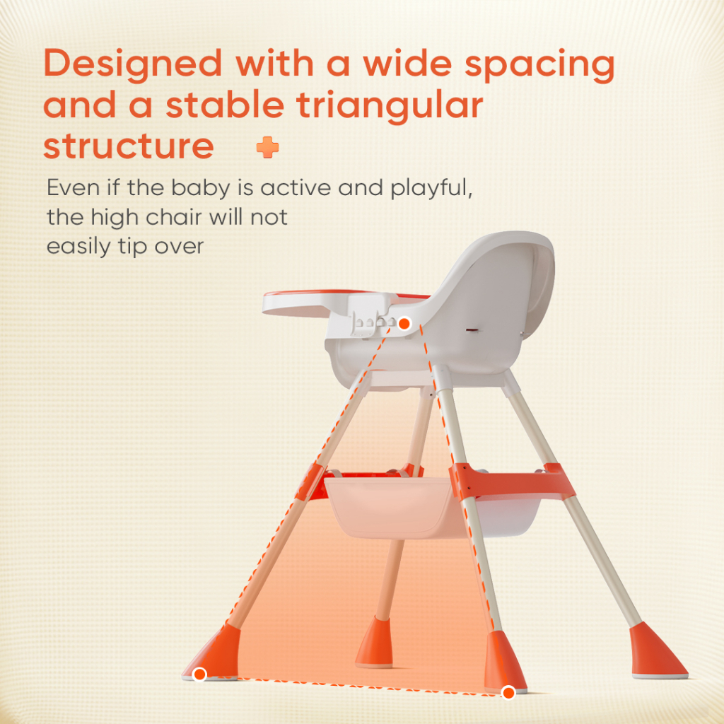 Yoboo Multifunctional Baby High Chair  Baby Dining Compartment Booster - Image 2