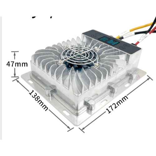 Original 600W MPPT Solar Charge Controller 40A 10-30V Adjustable OLED Display Smart Fan Photovoltaic - Image 4