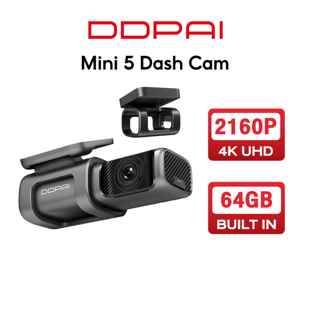 DDPAi Mini 5 UHD Built-In 64GB 5G Wifi Parking Monitor Dashcam 4K 2160P #9