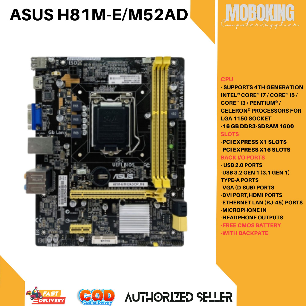 Shop asus h81m-e for Sale on Shopee Philippines