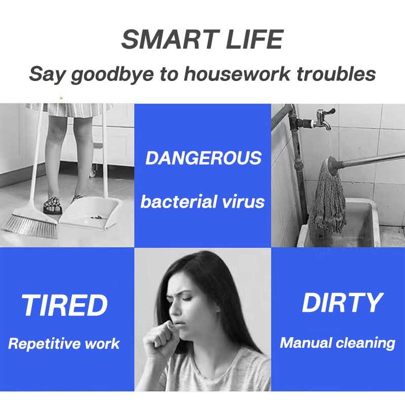 MINI Sweeping Machine Mopping Smart Automatic Cleaning Robot Sweeping Robot for Home Use Ultra-thin - Image 3