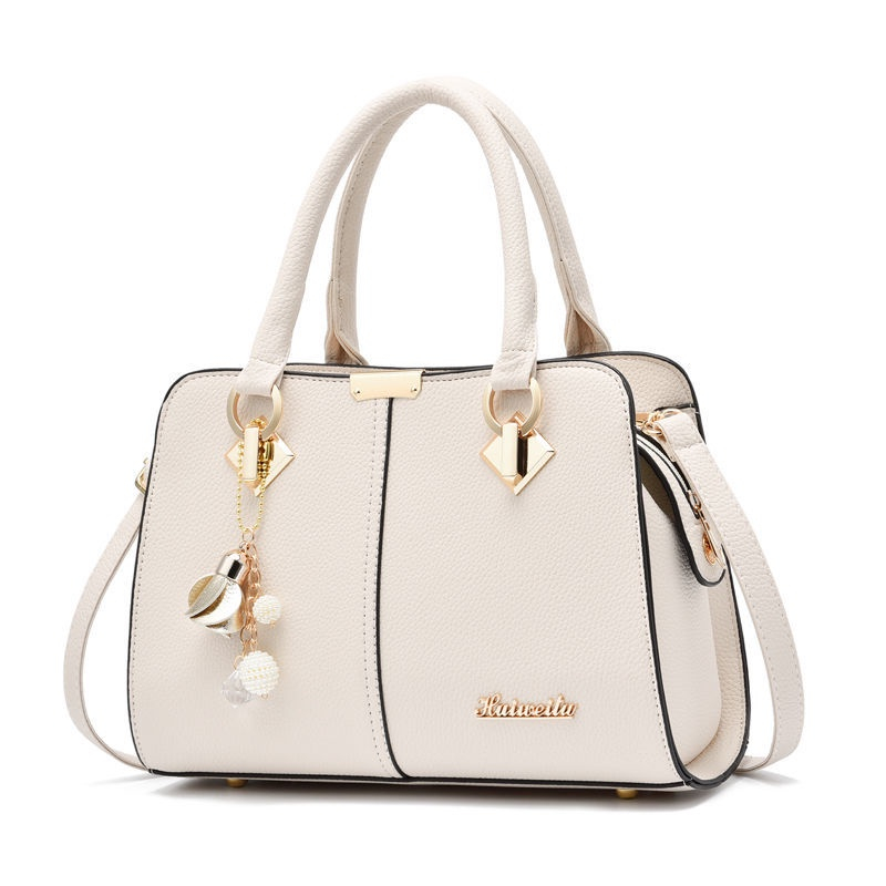 Ladies Large Capacity Leather Tote Bag Korean High Quality Fashion Shoulder Bag#B0198