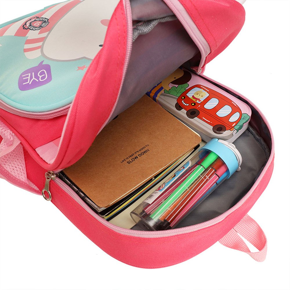 Always phi Rabbit School Bag For Kids Girls Boys Bag Waterproof Pile Large Backpack Cute #Y799 - Image 4