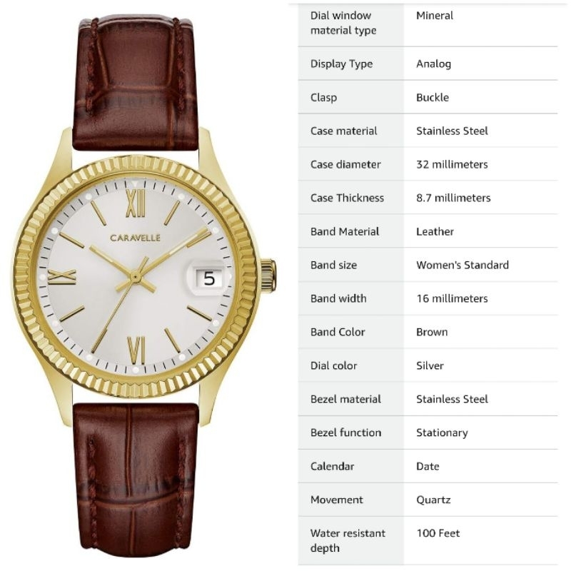 Caravelle by bulova watch price best sale