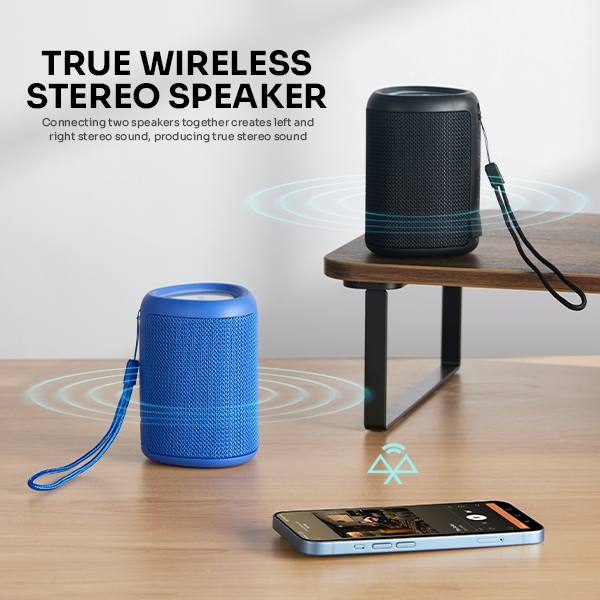 Robot RB120 RGB Portable Wireless Bluetooth bass Speaker Stereo Waterproof IPX4 1200mAH Freeshipping - Image 2