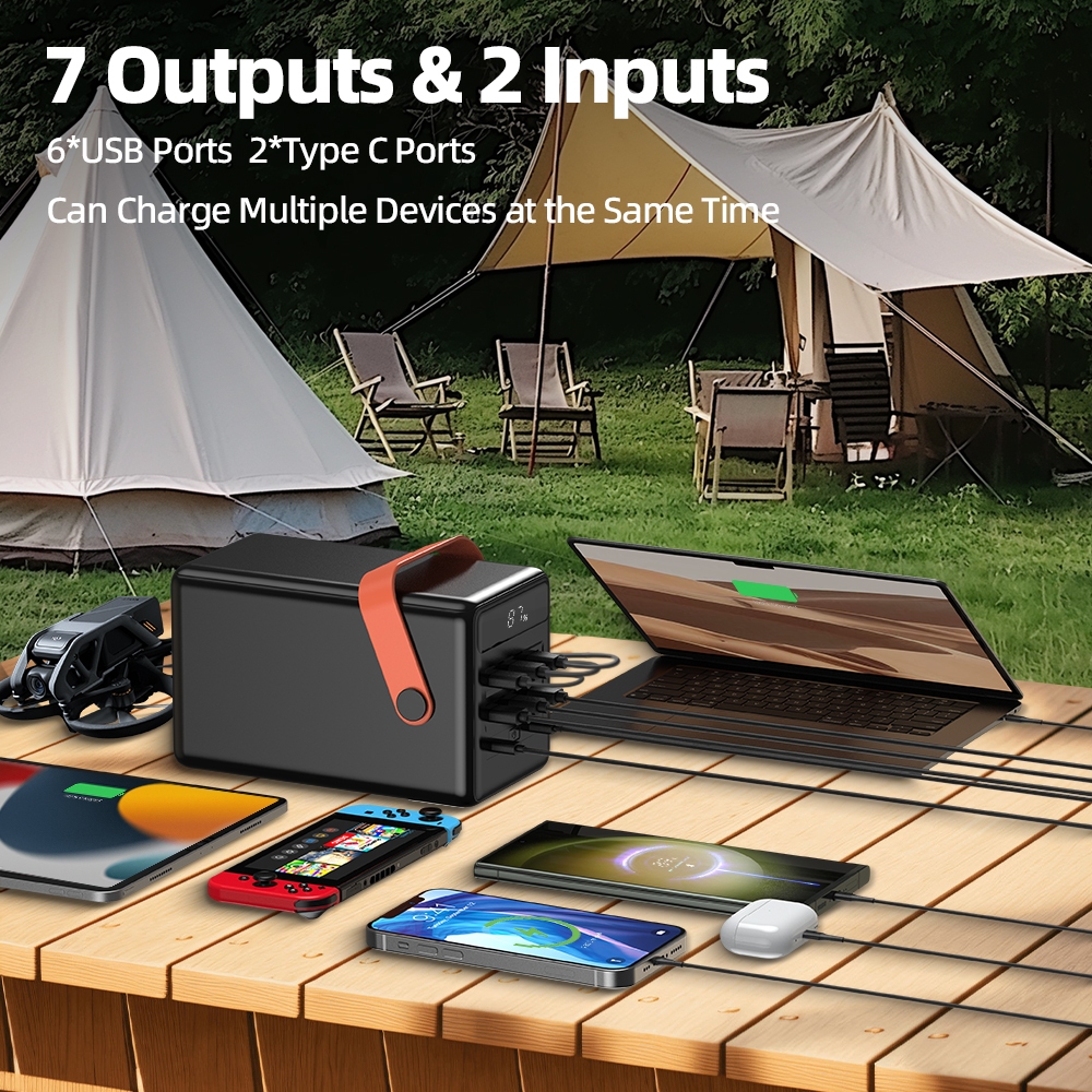 Orashare OL100APro Powerbank 100000mAh PD 65W Super Fast Charging For Laptop Ultra-Large Capacity - Image 3