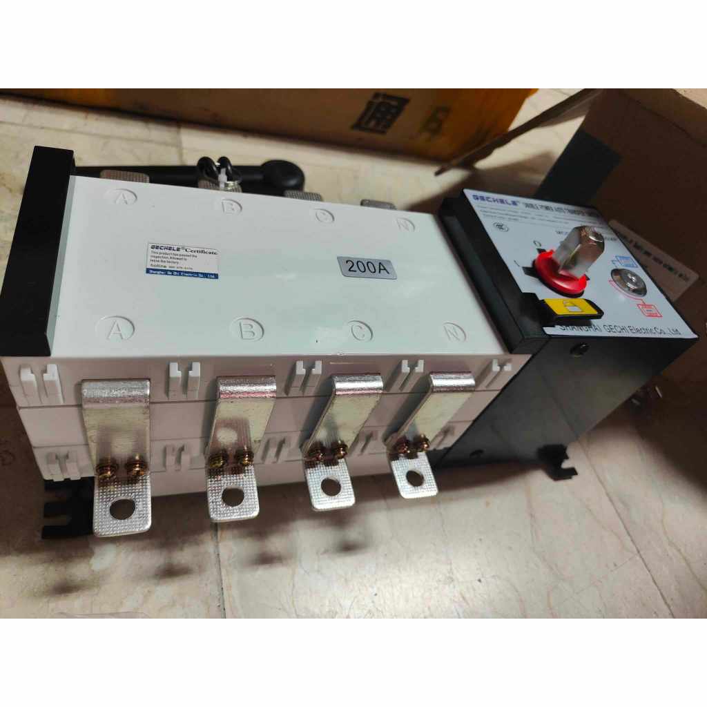 4P ATS 100A/160A/200A/250A  Smart dual power source automatic switch — view 2