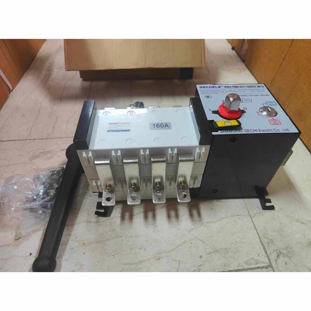 4P ATS 100A/160A/200A/250A  Smart dual power source automatic switch — view 4