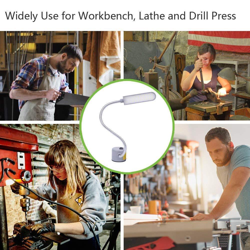 Sewing Machine Light 10/20/30 LED Multifunctional Flexible Gooseneck Arm Work Lamp with Magnetic - Image 3