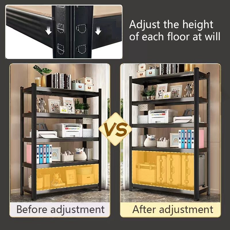 Boltless Steel rack Adjustable Height 6 Layer waterproof stante Organizer Metal Storage Shelves - Image 3