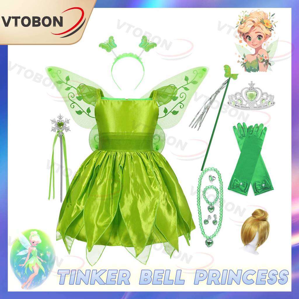 Shop costume tinkerbell for Sale on Shopee Philippines