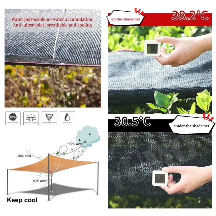 BUY 1 TAKE 1 Net Shade Outdoor Waterproof Anti-Uv 90% Sunshade Net Garden Plant Net Heavy Duty - Image 5
