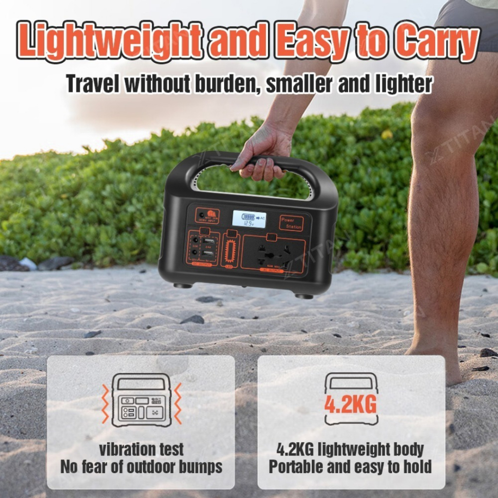 power station 220v 150w power station multi-function portable big capacity solar generator station - Image 6