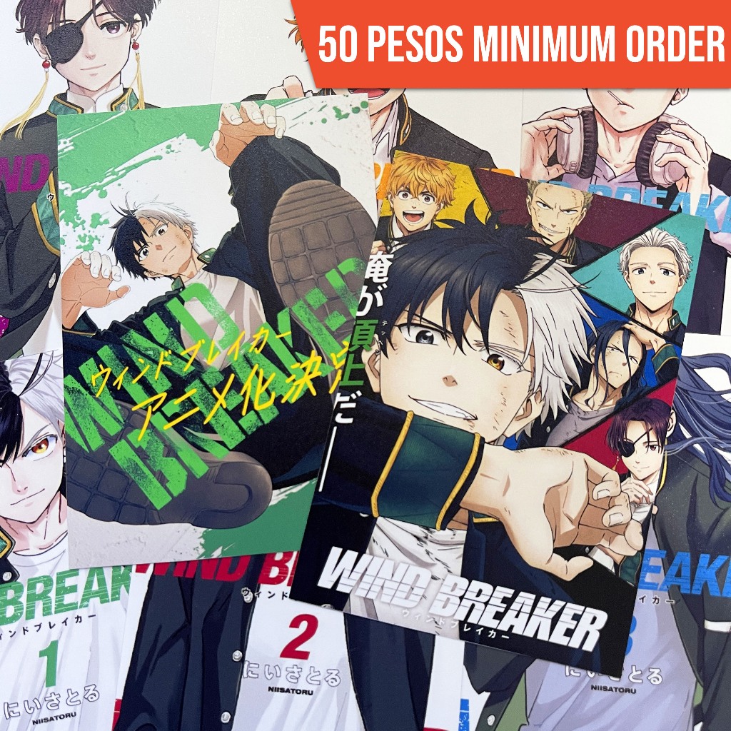 Shop wind breaker manga for Sale on Shopee Philippines