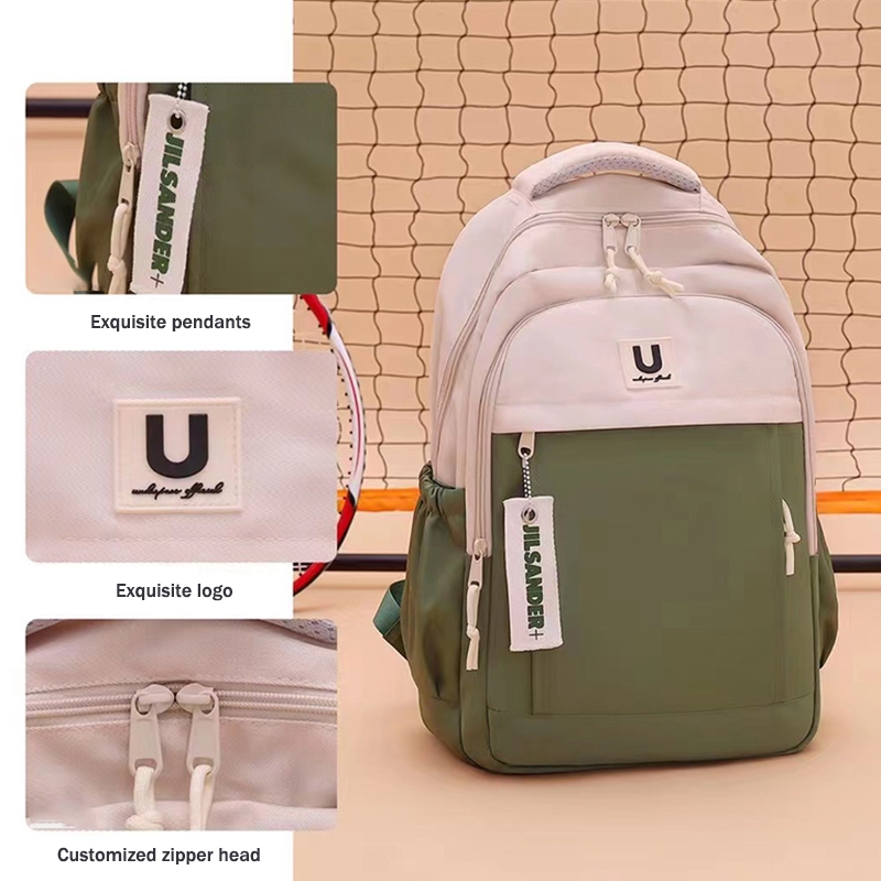 NEW School Laptop Backpacks Canvas Laptop Bagpack Outdoor Travel bag Fashion Korean Doughnut women - Image 6