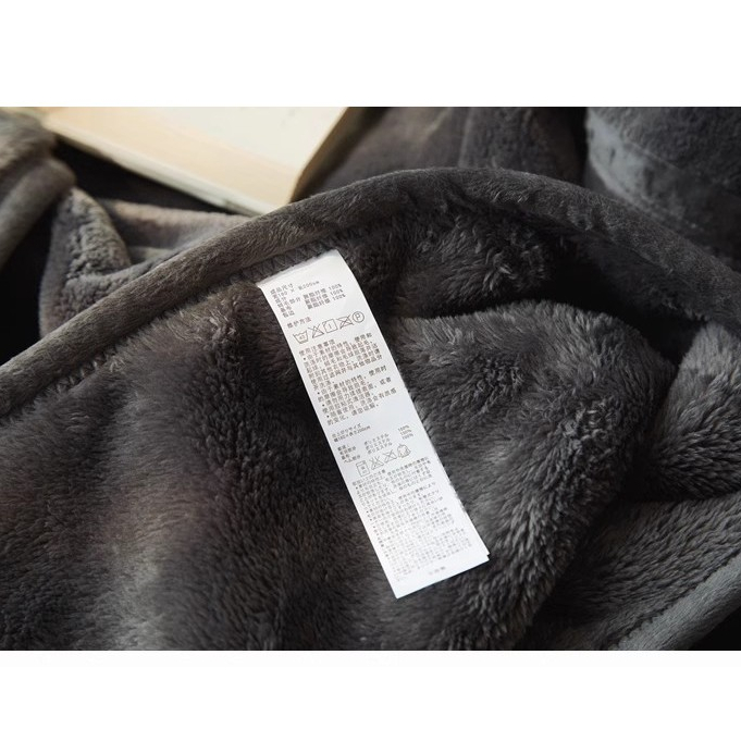 Microfiber Blanket Plain Color Blanket Super Soft Warm Plush Blanket Queen Size Soft Sofa Kumot - Image 3