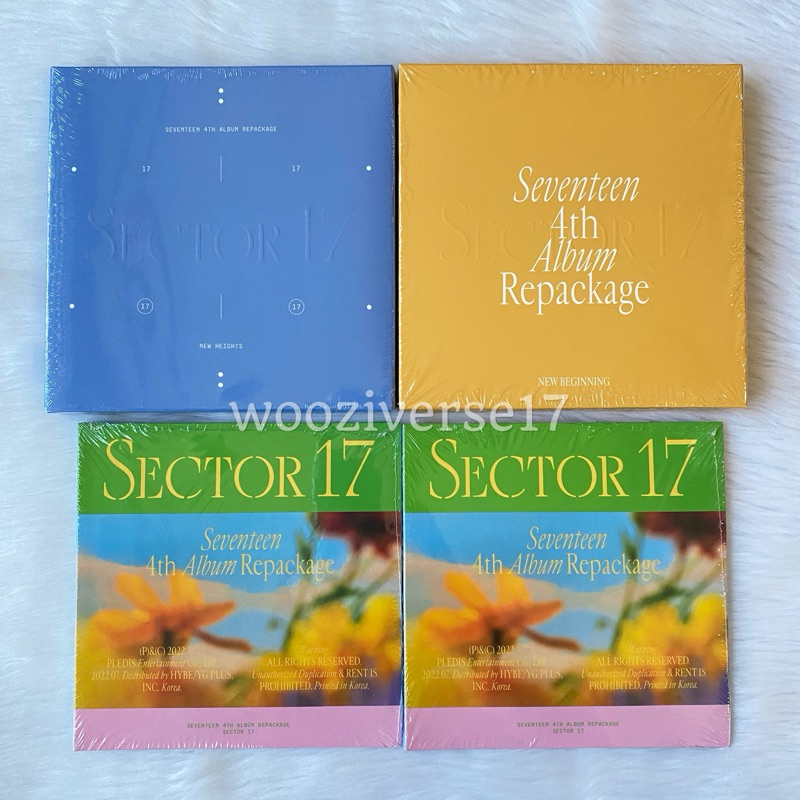 SEVENTEEN セブチ sector17 Shopee cn.ktown4u.com : SEVENTEEN - 4th Album Repackage [SECTOR 17