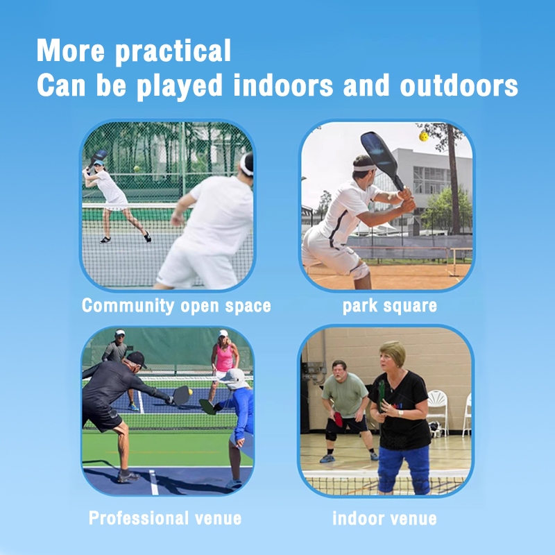Portable Pickleball Net Set Regulation Size Steady Metal Frame with Carrying Bag — view 5