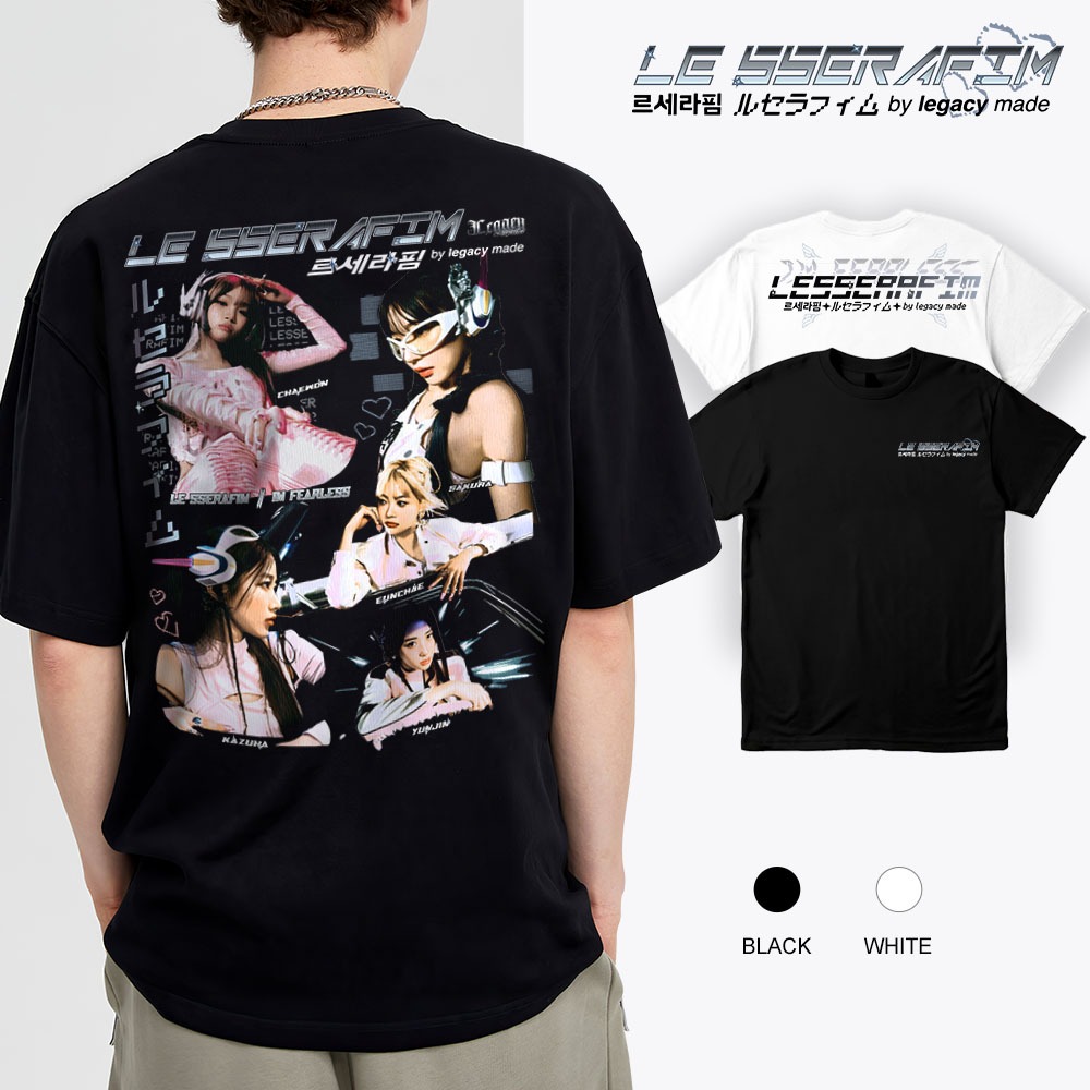 Shop le sserafim tshirt for Sale on Shopee Philippines