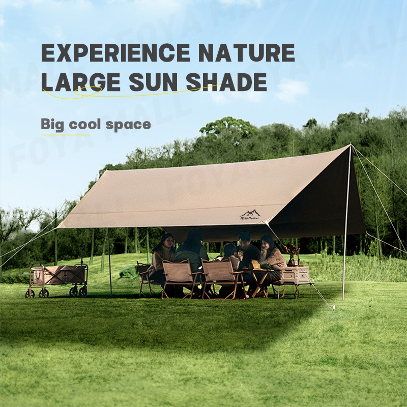【Complete Set】Canopy tent set  Ultralight Weight Flysheet Octagonal Butterfly Canopy canopy — view 6