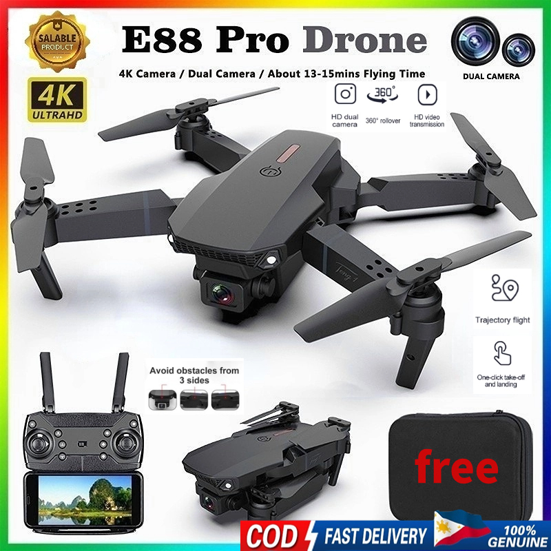 2025 New E88Pro Drone 4K HD dual camera WiFi remote control dron portable mini aircraft record video