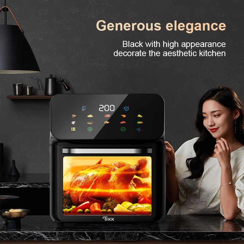 Tixx 3In1 Air Fryer Oven for banking 16L 2200W Toaster Machine Non-stick Smokeless Air fryer - Image 2