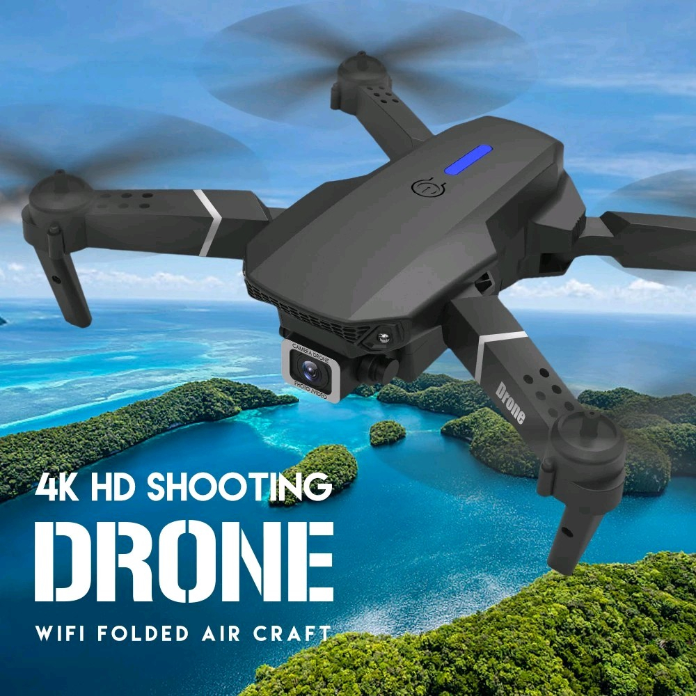 【COD】2026 New E88Pro Drone 4K HD dual camera WiFi remote control portable mini aircraft record video — view 8