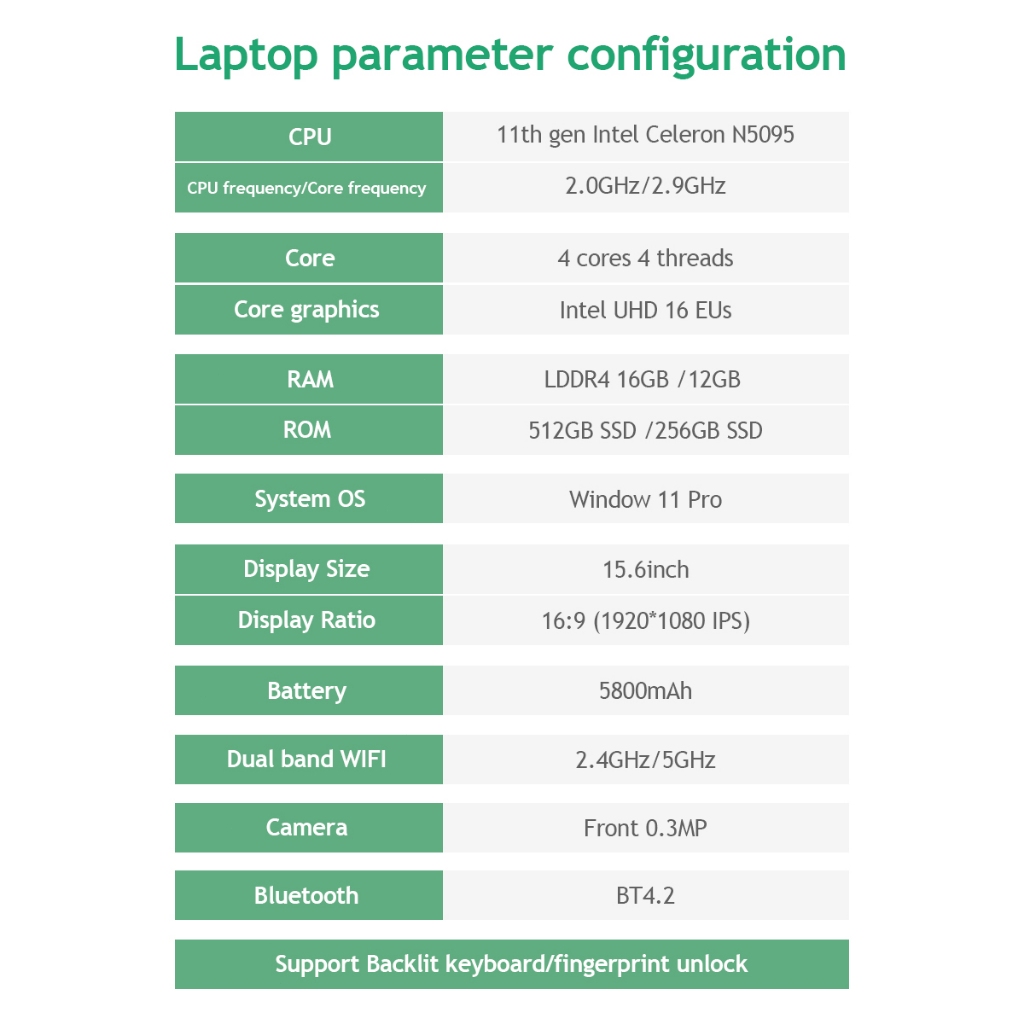 ICON Laptop Intel Core i7 - i5- i3 | 16GB / 8GB / 4GB Memory | 512G / 256G / 128G SSD - Image 7