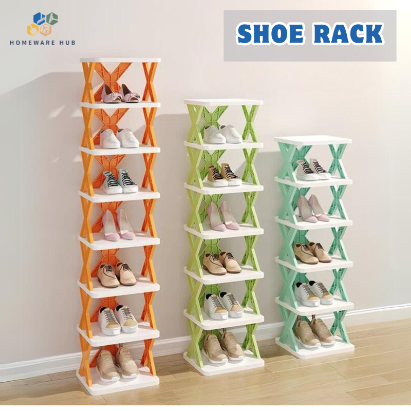 9-Layer Folding Shoe Rack