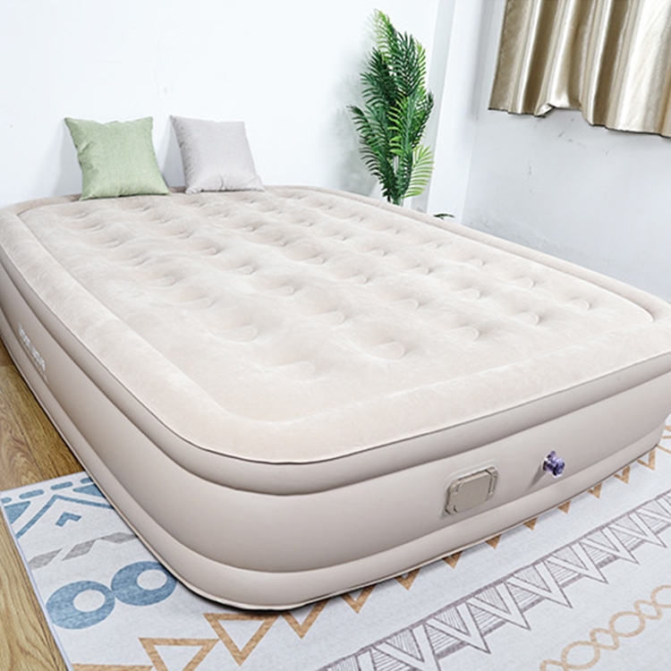 Flyaway Air Bed Double or Single Inflatable Bed Queen or King Family Size For Camping With Pum - Image 4