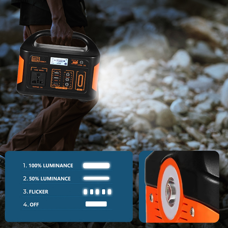 Solar Power Station Portable 300W 200W 150W Multi-Function PowerBank Big Capacity Power Generator - Image 2