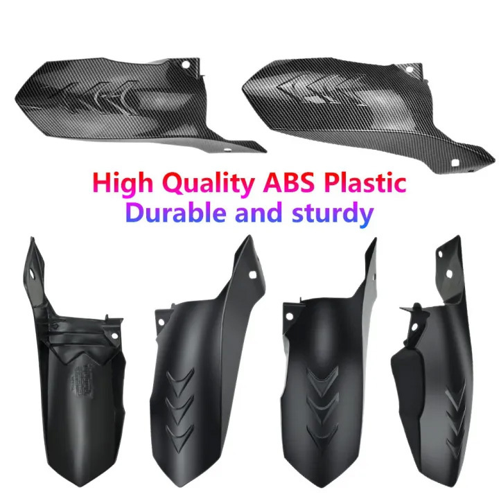 Motorcycle Rear Tire Hugger Mud Guard For Honda Click 125i 150i V1/V2/V3 Black Carbon Fender - Image 2