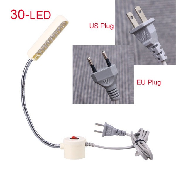 Sewing Machine Light 10/20/30 LED Multifunctional Flexible Gooseneck Arm Work Lamp with Magnetic - Image 8