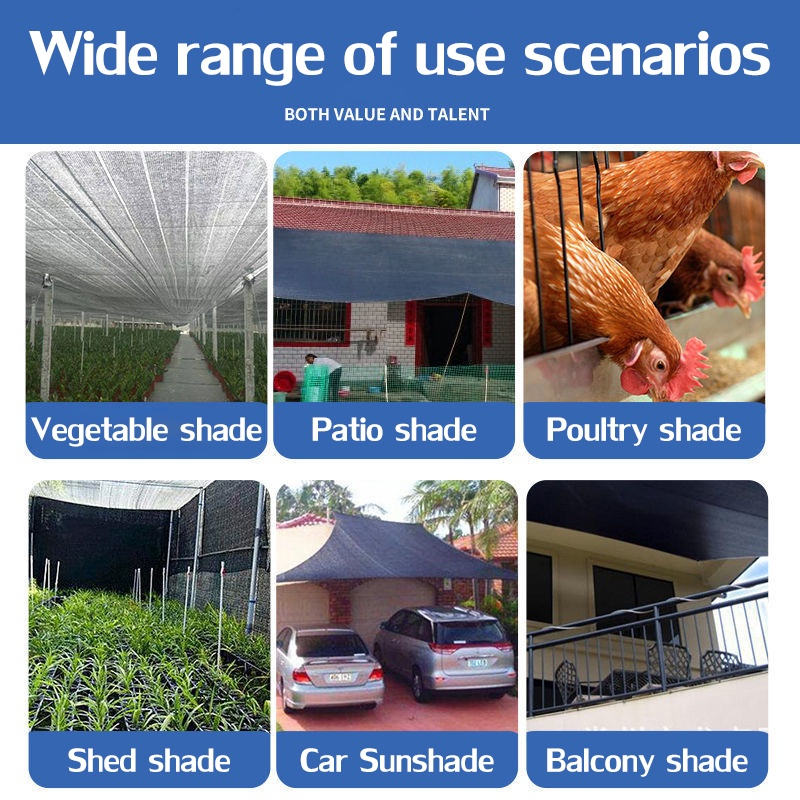 BUY 1 TAKE 1 Sunshade net Anti-UV resistant 98% net sunscreen and shading outdoor garden greenhouse - Image 8