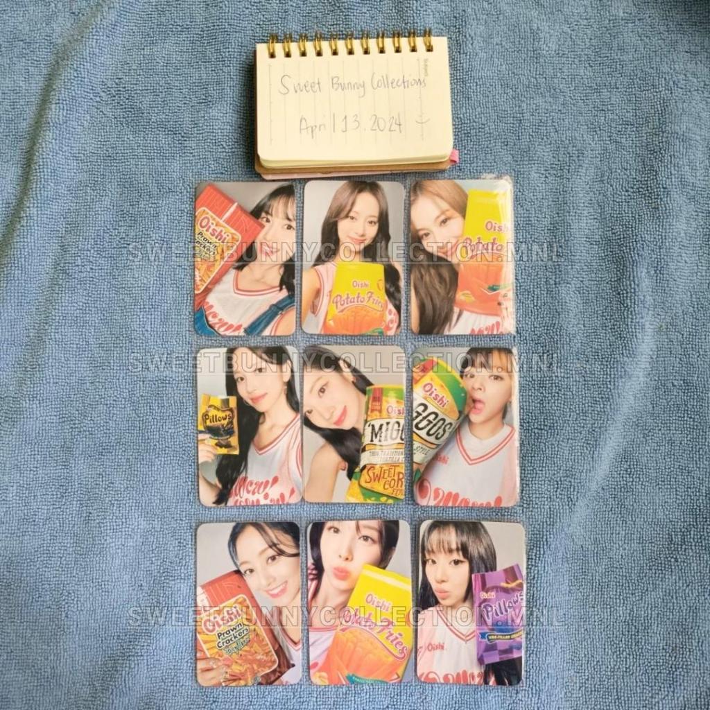Shop oishi twice photocard for Sale on Shopee Philippines