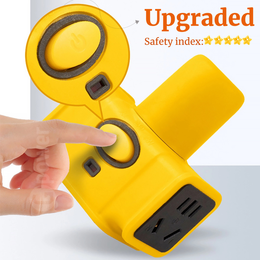 30M Extension Cord Socket Cable Extra long Plug in Strip Electric Vehicle Extension Wire With Switch - Image 2