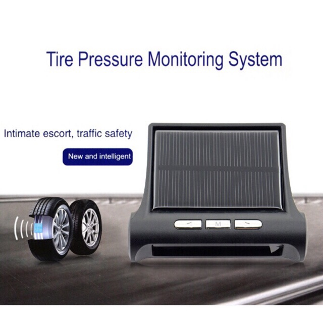 ETTRO Tire Pressure Monitoring System Solar Car Pressure Alarm System Display + 4 External Sensors - Image 6