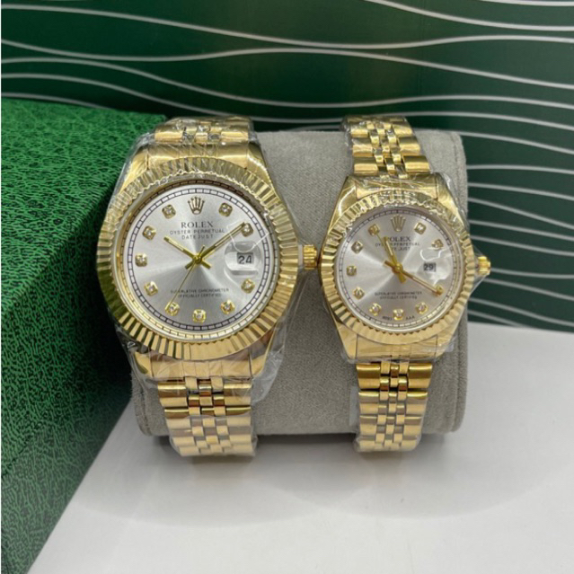 Kalinga Ashok Emporio Armani Couple Watch Set Denim Stradivarius