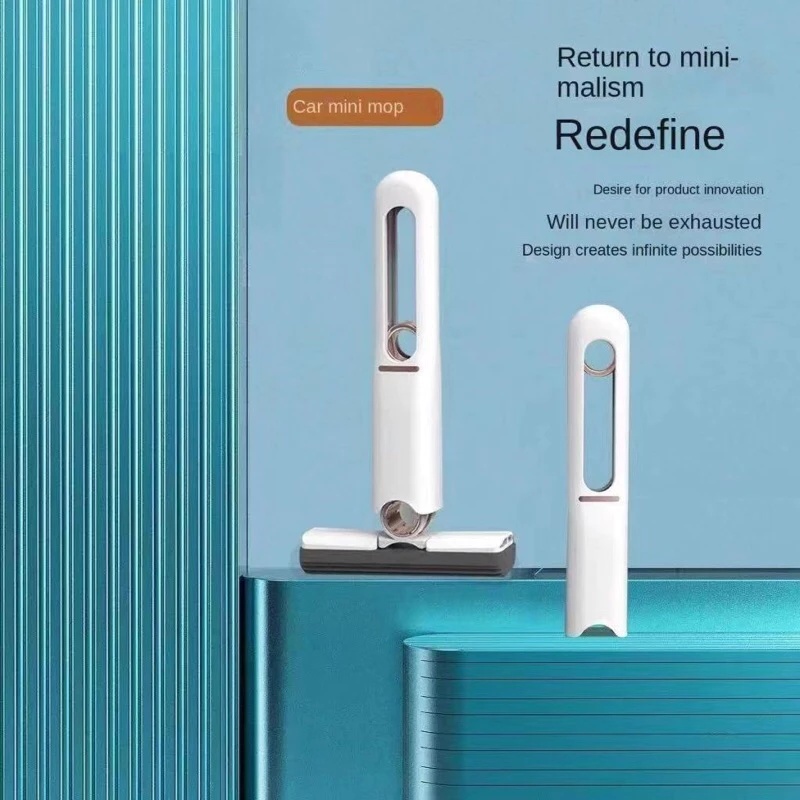 NEW Mini Handheld Mop Portable Cleaning Mop Bathroom Car Window Glass Sponge Cleaning Tool