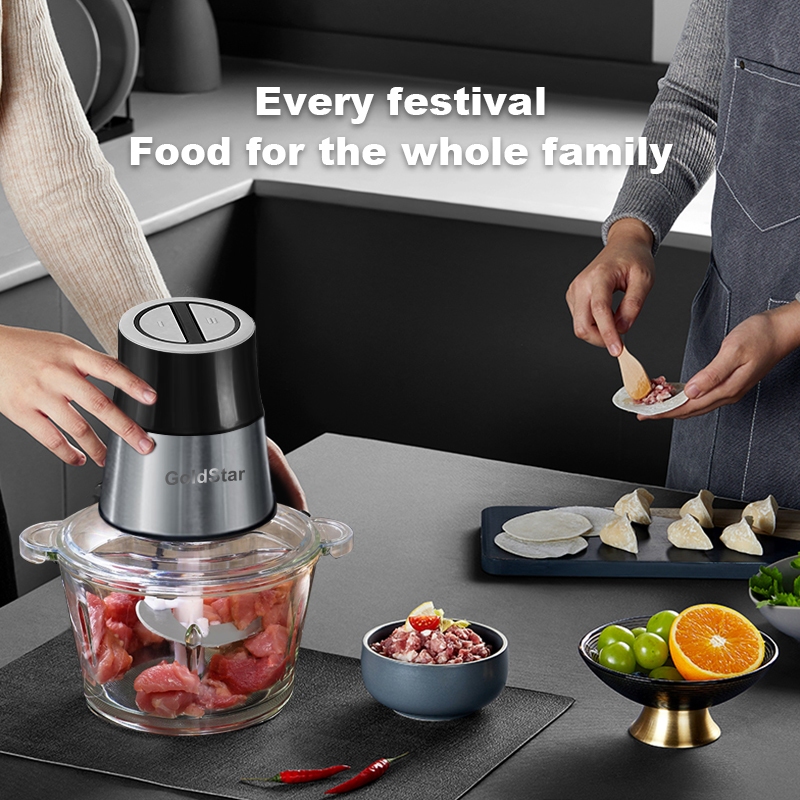 Gold Star Meat Grinder Food Processor Electric Heavy Duty MultiFunction Blender Baby Food Processor - Image 2